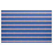 Tissu Drapeau du Cap-Vert (Fat Quarter)