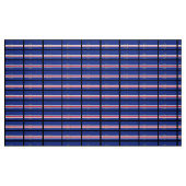 Tissu Drapeau du Cap-Vert (Fat Quarter)