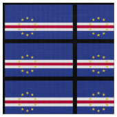 Tissu Drapeau du Cap-Vert (Fermer)