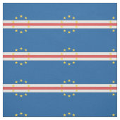 Tissu Drapeau du Cap-Vert (Échantillon)