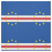 Tissu Drapeau du Cap-Vert (Échantillon)