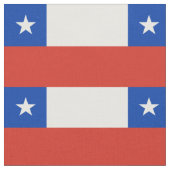 Tissu Drapeau du Chili (Fermer)