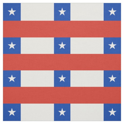 Tissu Drapeau du Chili (Échantillon)