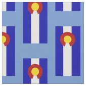 Tissu Drapeau du Colorado (Fermer)
