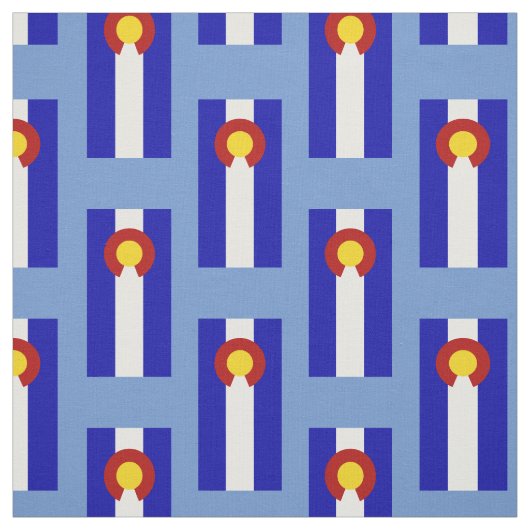Tissu Drapeau du Colorado (Échantillon)
