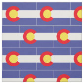 Tissu Drapeau du COLORADO - (Échantillon)