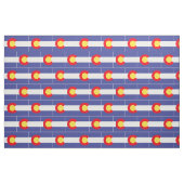 Tissu Drapeau du COLORADO - (Fat Quarter)