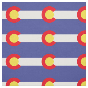 Tissu Drapeau du COLORADO