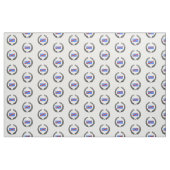 Tissu Drapeau du Congo (Fat Quarter)