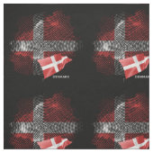Tissu Drapeau du Danemark (Échantillon)