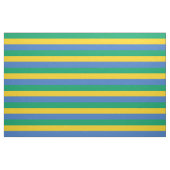 Tissu Drapeau du Gabon (Fat Quarter)