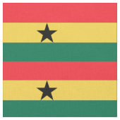 Tissu Drapeau du Ghana (Fermer)