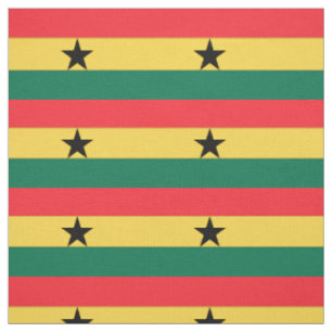 Tissu Drapeau du Ghana