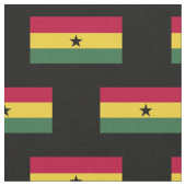 Tissu Drapeau du Ghana (Fermer)