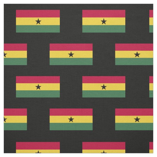 Tissu Drapeau du Ghana (Échantillon)