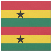 Tissu Drapeau du Ghana (Fermer)