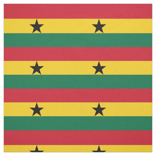Tissu Drapeau du Ghana (Échantillon)