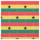 Tissu Drapeau du Ghana (Échantillon)