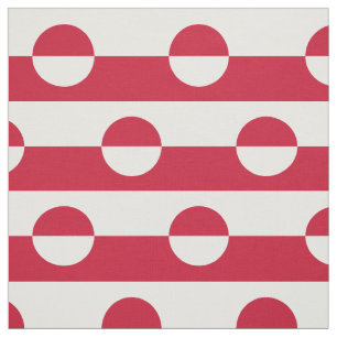 Tissu Drapeau du Groenland