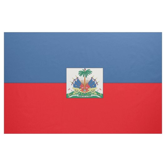 Tissu Drapeau du Haïti (Yard)