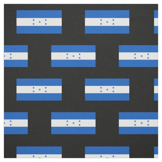 Tissu Drapeau du Honduras (Échantillon)