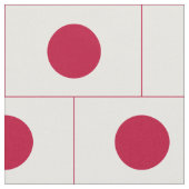 Tissu Drapeau du Japon (Fermer)