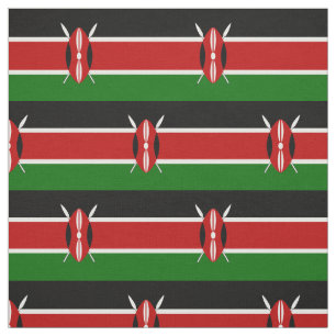 Tissu Drapeau du Kenya