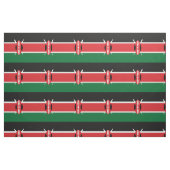Tissu Drapeau du Kenya (Fat Quarter)