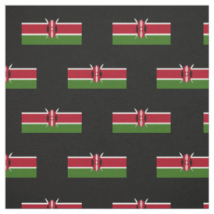Tissu Drapeau du Kenya