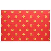Tissu Drapeau du Kirghizistan (Fat Quarter)