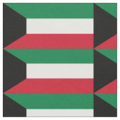 Tissu Drapeau du Koweït (Fermer)