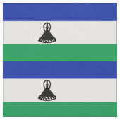 Tissu Drapeau du Lesotho (Fermer)