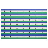 Tissu Drapeau du Lesotho (Fat Quarter)