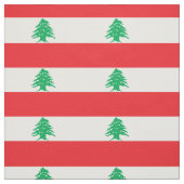 Tissu Drapeau du Liban (Échantillon)