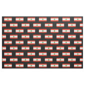 Tissu Drapeau du Liban (Fat Quarter)