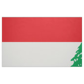 Tissu Drapeau du Liban (Fat Quarter)
