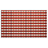 Tissu Drapeau du Liban (Fat Quarter)