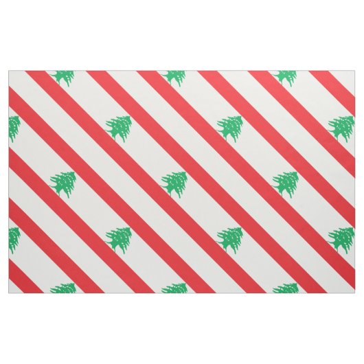 Tissu Drapeau du Liban (Yard)