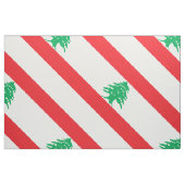 Tissu Drapeau du Liban (Fat Quarter)