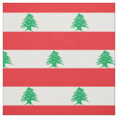 Tissu Drapeau du Liban (Échantillon)
