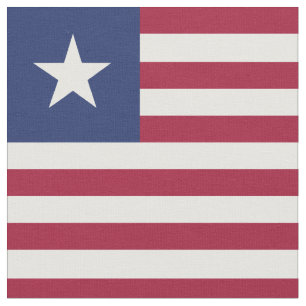 Tissu Drapeau du Libéria