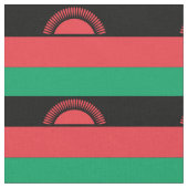 Tissu Drapeau du Malawi (Fermer)