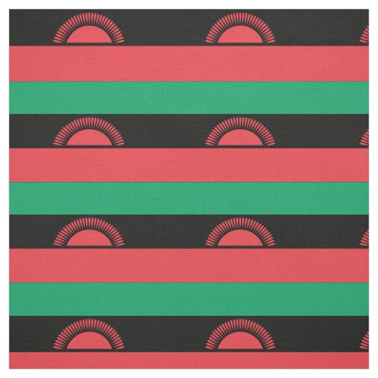 Tissu Drapeau du Malawi (Échantillon)