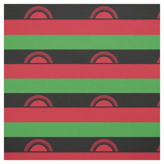 Tissu Drapeau du Malawi (Échantillon)