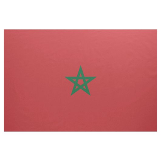 Tissu Drapeau du Maroc (Yard)