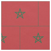 Tissu Drapeau du Maroc (Fermer)