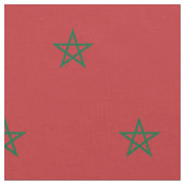 Tissu Drapeau du Maroc (Fermer)