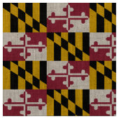 Tissu Drapeau du Maryland (Fermer)