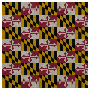 Tissu Drapeau du Maryland