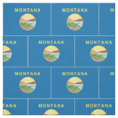 Tissu Drapeau du MONTANA - (Échantillon)